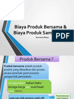 5 - Penentuan Harga Pokok Produk Bersama Sampingan