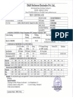 S6cheron Electrodes PVT.: Certificate