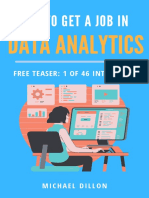How To Get A Job in Data Analytics