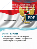 Materi Perjuangan Bangsa Indonesia Menghadapi Disitegrasi Bangsa Edit