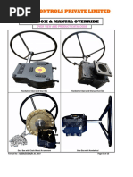 Keystone F427 Gear Operator Overview | PDF | Gear | Valve