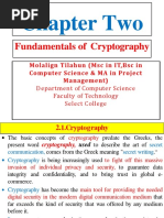 Chapter Two - Fundamentals of Cryptography