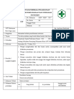 8.6.1.3 Sop Pemantauan Berkala Pelaksanaan Prosedur Pemeliharaan Dan Sterilisasi Instrumen