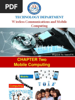 Chapter 2 - Mobile Computing