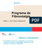 Fibromialgia - Sesión 1