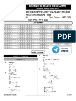 Achiever DLP Unit Test 1 So