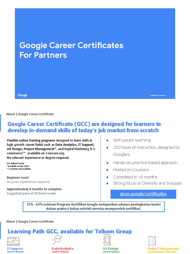 Google Career Certificate | PDF