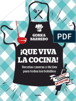 ¡Que Viva La Cocina! - Gorka Barredo