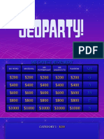 Jeoparty SlidesCarnival