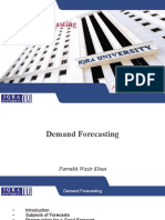 Chapter 5 - Demand Forecasting - Farrukh Wazir Khan Fall22