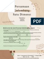 Persamaan Gelombang Satu Dimensi - KLP 7