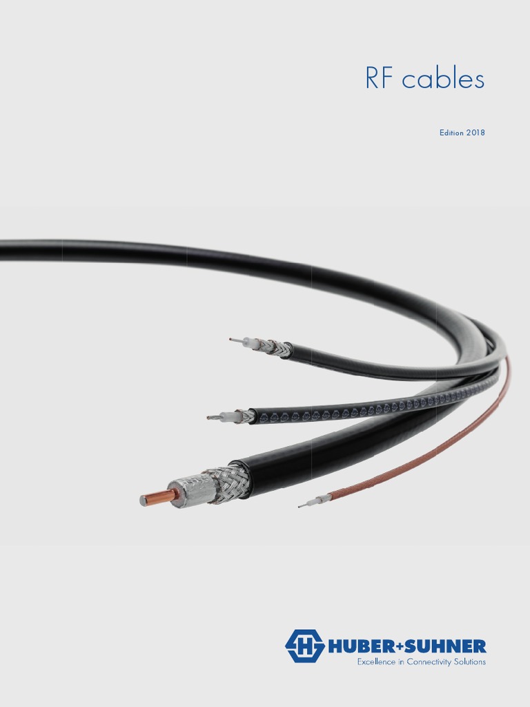 RF Cables Huber | PDF