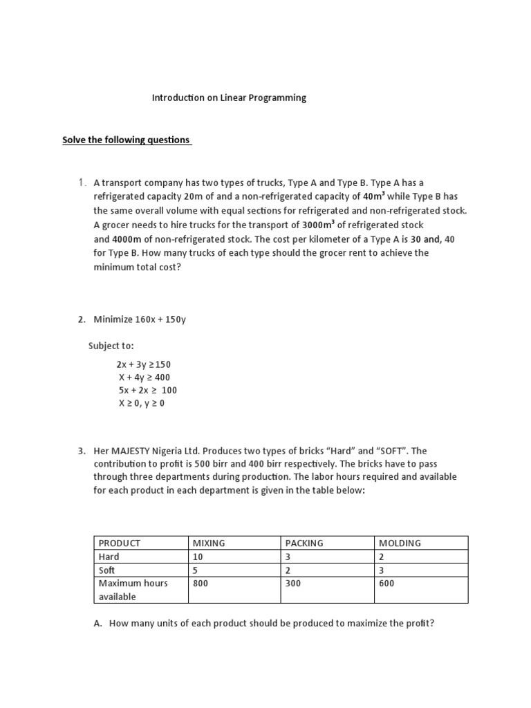 linear-programming-questions-pdf-mathematical-optimization-linear