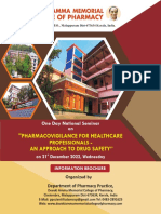 Pharmacy Practice National Seminar Brochure