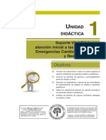 Soporte Vital Básico y Atención Inicial A Las Urgencias y Emergencias Cardiocirculatorias y Respiratorias (I)