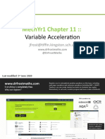 MechYr1 Chp11 VariableAcceleration