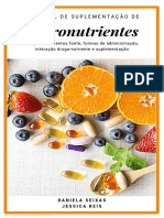 Manual de suplementação de Micronutrientes  Daniela Seixas