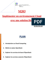 M203 - Implémenter un environnement Cloud