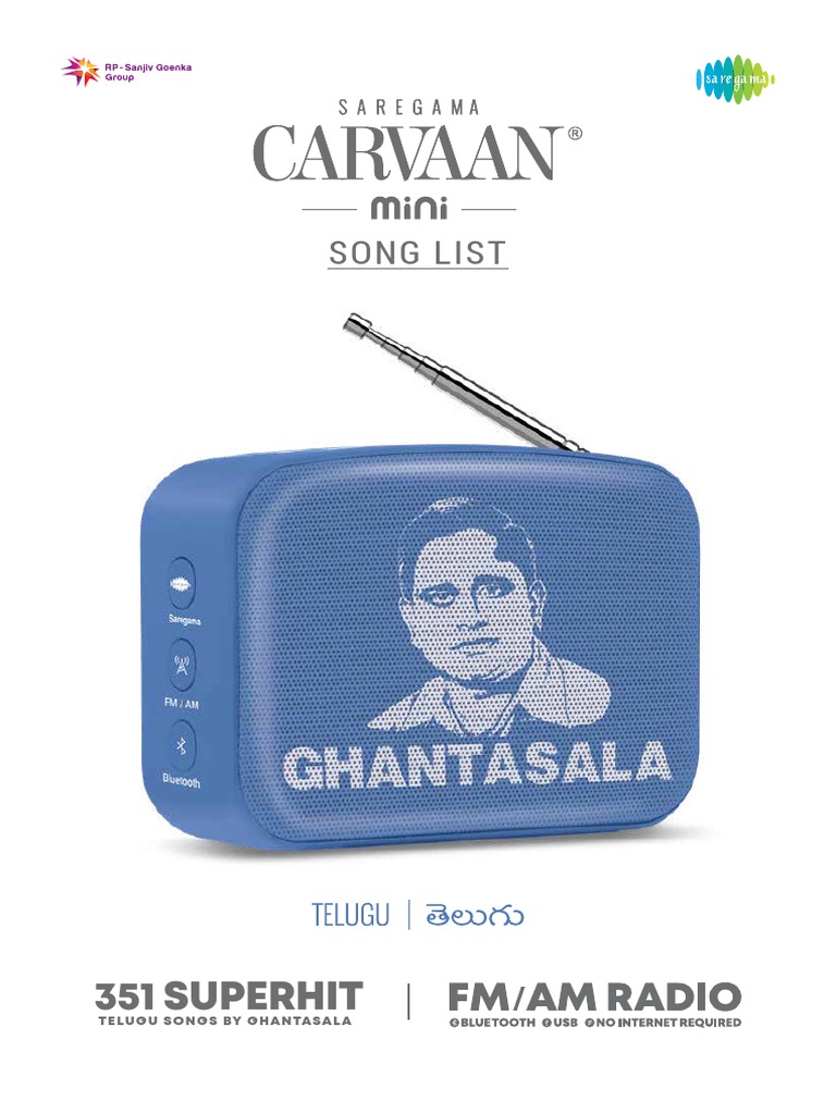 Ghantasala Mini Songlist PDF Cinema Of India Indian Films