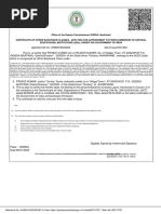 Caste Certificate Format | PDF | Government Of India | Government