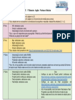 Conteúdo Da 2 PE - 1º Bimestre - Inglês - Professor Vinícius