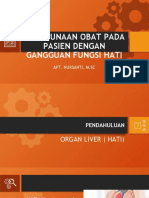 Penggunaan Obat Pada Pasien Dengan Gangguan Fungsi Hati