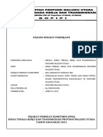 Uraian Singkat Pek Peng. Usaha Sewa Tenda Dan Kursi Untuk Usaha Produktivitas Masy Malut