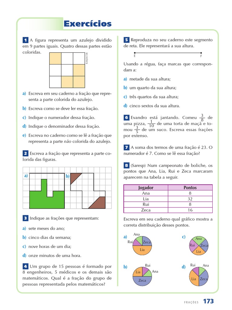 Praticando Matemática - 6 Ano-173 | PDF