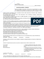 Avaliação 2 Bim - 8 Ano - Alto Do Turu