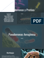 Pseudomona y Proteus 