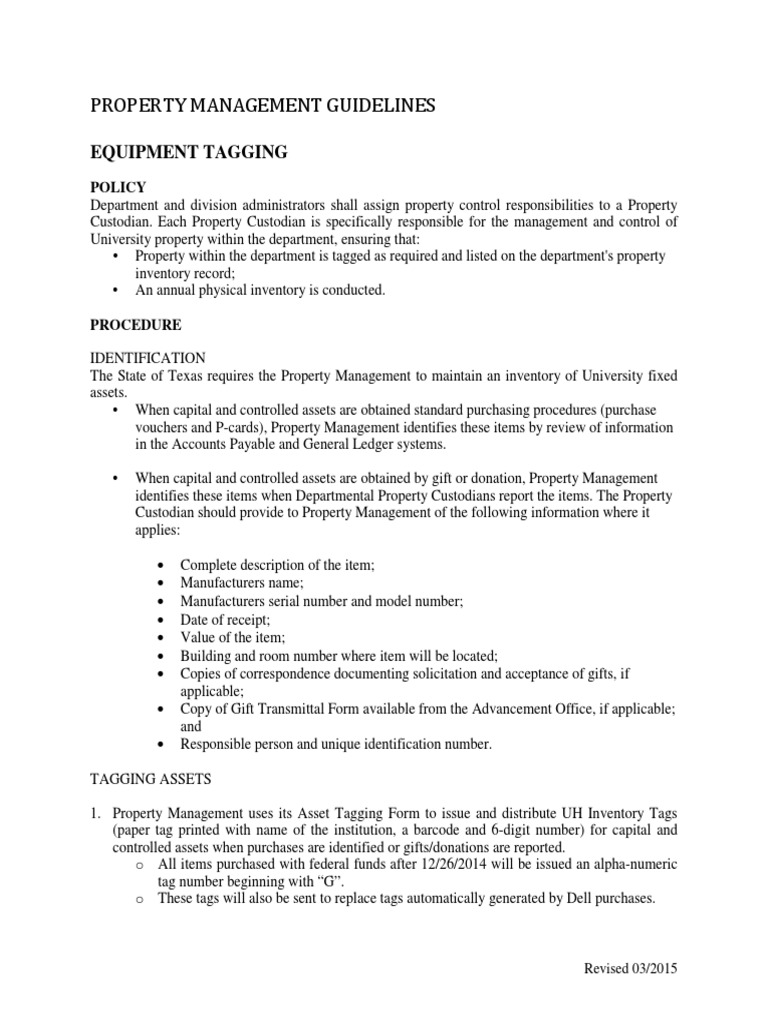Equipment Tagging PDF