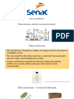 Óleos Essenciais Essencias e Carreadores