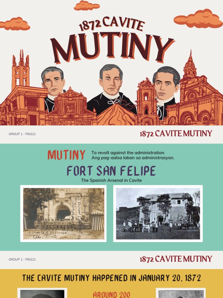 Group 1 Cavite Mutiny | PDF | Spanish Colonization Of The Americas | Mutiny