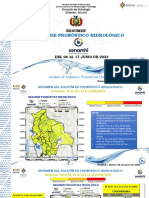 Resumen Del Boletín de Pronóstico Hidrológico Senamhi Martes 06-06-2023