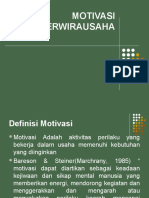 4.1 Motivasi Kewirausahaan