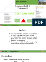 Komputer Grafik 1 - Pertemuan 10