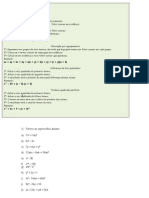 Fatoração e Simplificação de Frações Algébricas