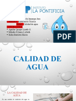 Calidad de Agua Responsabilidad Social