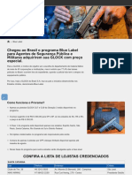 GLOCK - Programa Blue Label Brasil