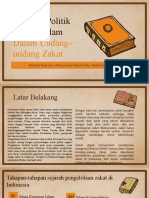 Dimensi Politik Hukum Islam Dalam Undang-Undang Zakat