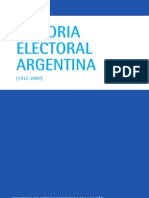 Historia Electoral Argentina