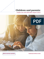 Childrens Media Use and Attitudes Report 2022