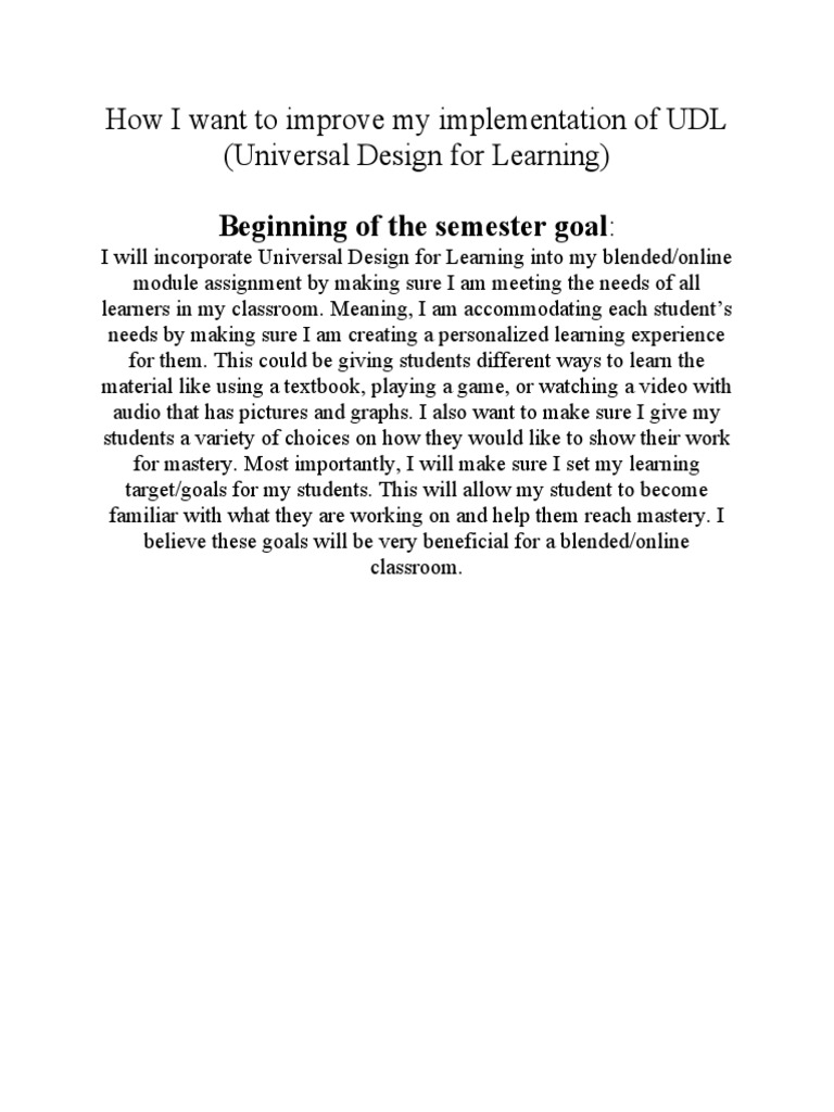 udl goal itec7480 PDF