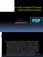 Pengaruh Positif Dan Negatif IPTEK Bagi Kehidupan Bangsa Dan Negara