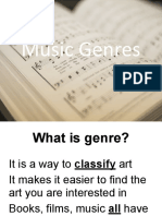 Genres of Music