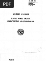 Mil-Std-704a 1966 | PDF | Alternating Current | Steady State