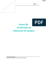 Anexo 08. Certificados de Calibración de Equipos