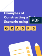 Examples of Constructing a Task Scenario Using GRASPS