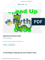 Speed Up Python Code - LoginRadius Blog