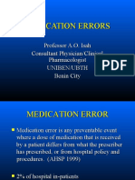 Npmcn Update Course 2011 Medication Errors